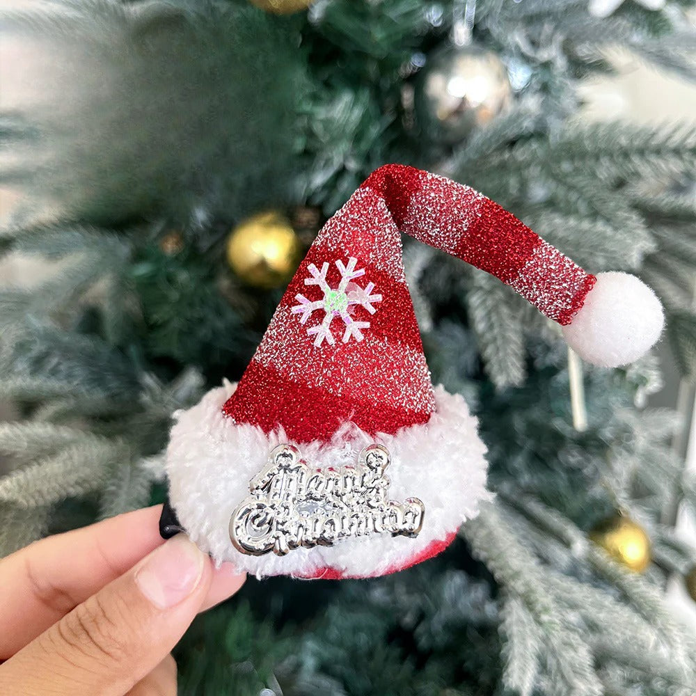 Giftwowo 1PC Cute Christmas Reindeer Antler Hair Clip – Cartoon Faux Deer Antlers for Kids, Magical and Sweet Christmas Headpiece