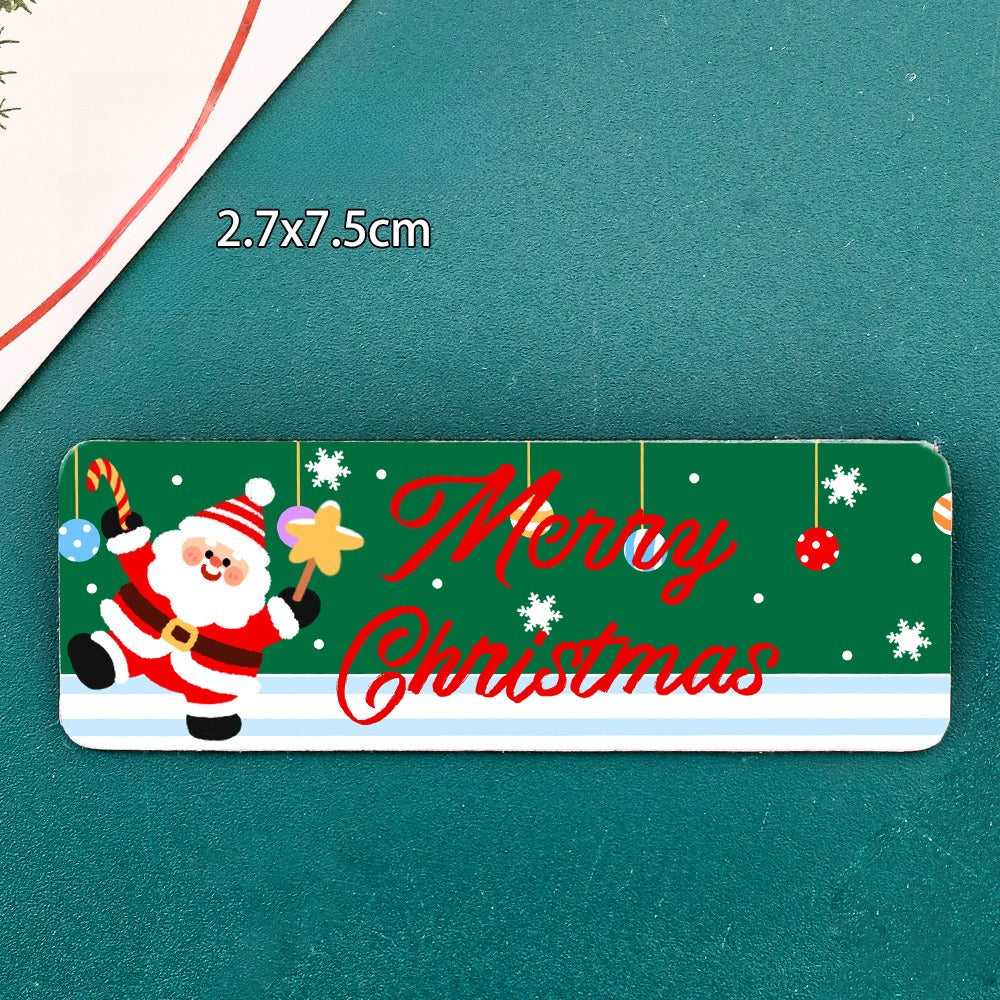 Giftwowo 1PC Cute Christmas Fridge Magnet – Creative DIY Decorative Magnetic Sticker, High-Quality Thick Magnetic Christmas Gift