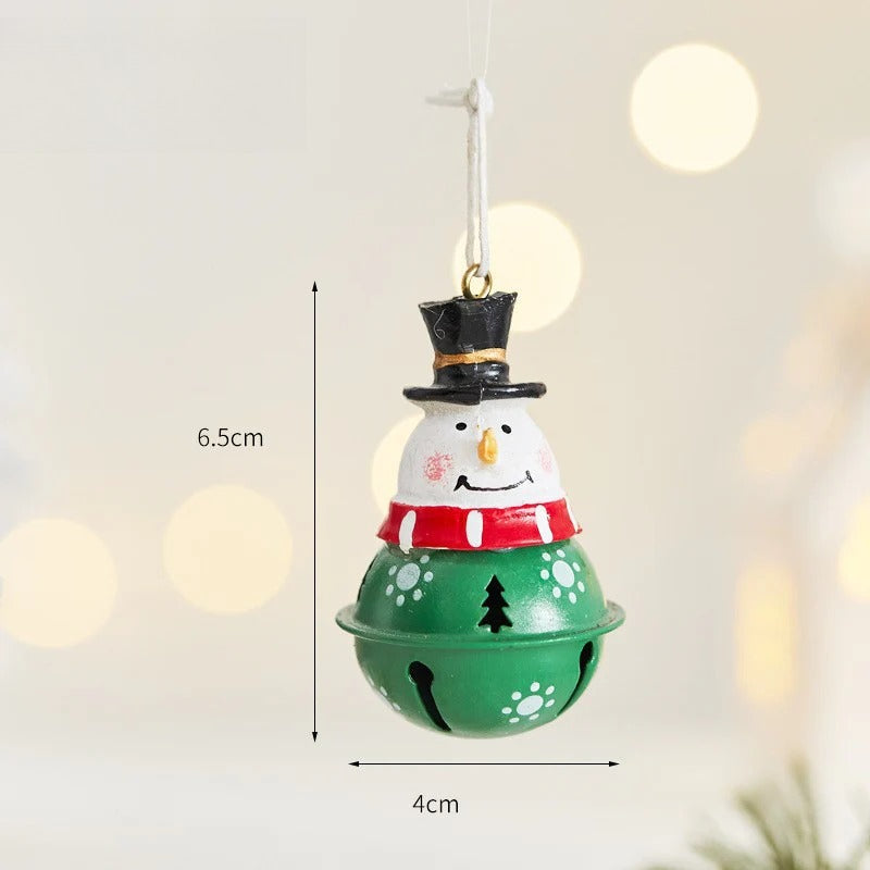 Giftwowo 1PC Christmas Tree Ornaments Creative Elk Snowman Santa Claus Decorations for Home Xmax Tree Decor Gifts