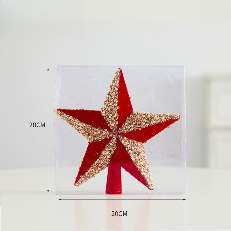 Giftwowo 1PC Wine Red Velvet Christmas Tree Pendant Xmas Tree Holiday Decor Garland Bow Pendant Christmas Festival Gift