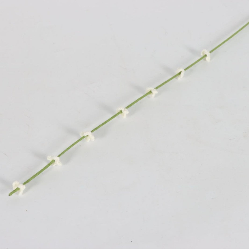 Giftwowo 1PC Handcrafted Yarn Flowers – Ready-to-Display Milium Faux Flowers, Crochet Floral Arrangement for Home Décor, Creative Gift