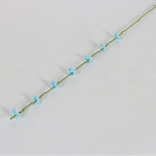 Giftwowo 1PC Handcrafted Yarn Flowers – Ready-to-Display Milium Faux Flowers, Crochet Floral Arrangement for Home Décor, Creative Gift