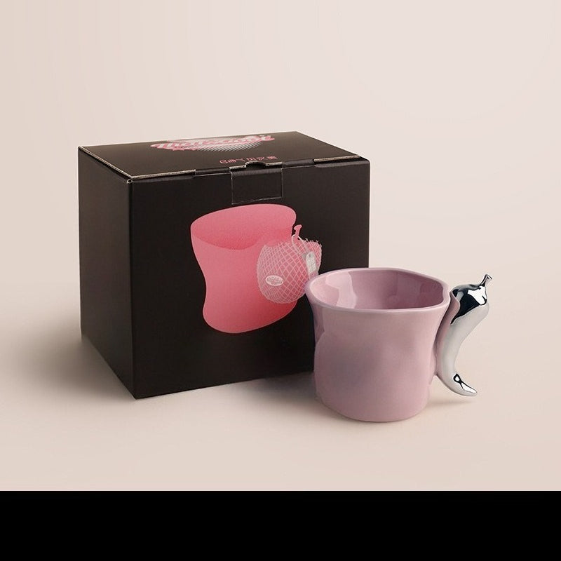 Giftwowo 1PC Creative Stereo Pepper Ceramic Coffee Cup Cartoon Fun Pepper Porcelain Teacap Gift Mug