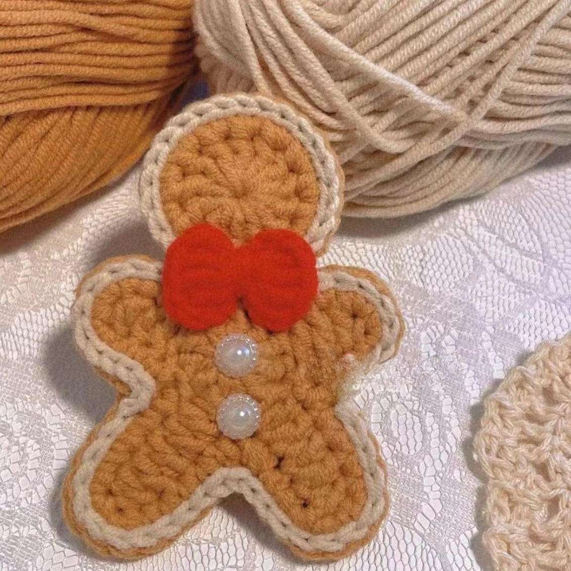 Giftwowo Pom-Pom Yarn Crochet, DIY Handmade Gift for Boyfriend and Girlfriend, Birthday and Qixi Festival, Unique Gift for Girls