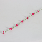 Giftwowo 1PC Handcrafted Yarn Flowers – Ready-to-Display Milium Faux Flowers, Crochet Floral Arrangement for Home Décor, Creative Gift