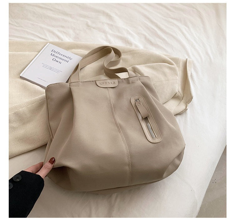 Giftwowo 1PC Casual Large Capacity Bag for Women – Fashionable Fall/Winter Shoulder Mummy Bag, Lightweight Travel Tote