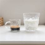 Giftwowo 1PC Spouts Espresso Measuring Cup with Handle 50ml 100ml Glass Coffe Cup Liquid Glasses Barista Tools