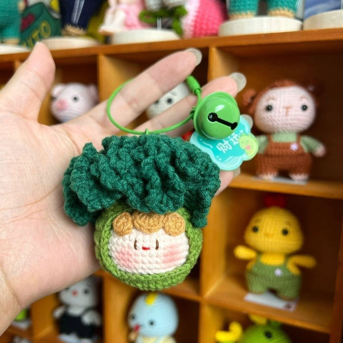 Giftwowo Pom-Pom Yarn Crochet, DIY Handmade Gift for Boyfriend and Girlfriend, Birthday and Qixi Festival, Unique Gift for Girls