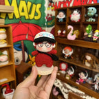 Giftwowo 1PC Handmade Crochet Yarn Doll Keychain, Figurine, Headband, Car Charm, Hair Accessory