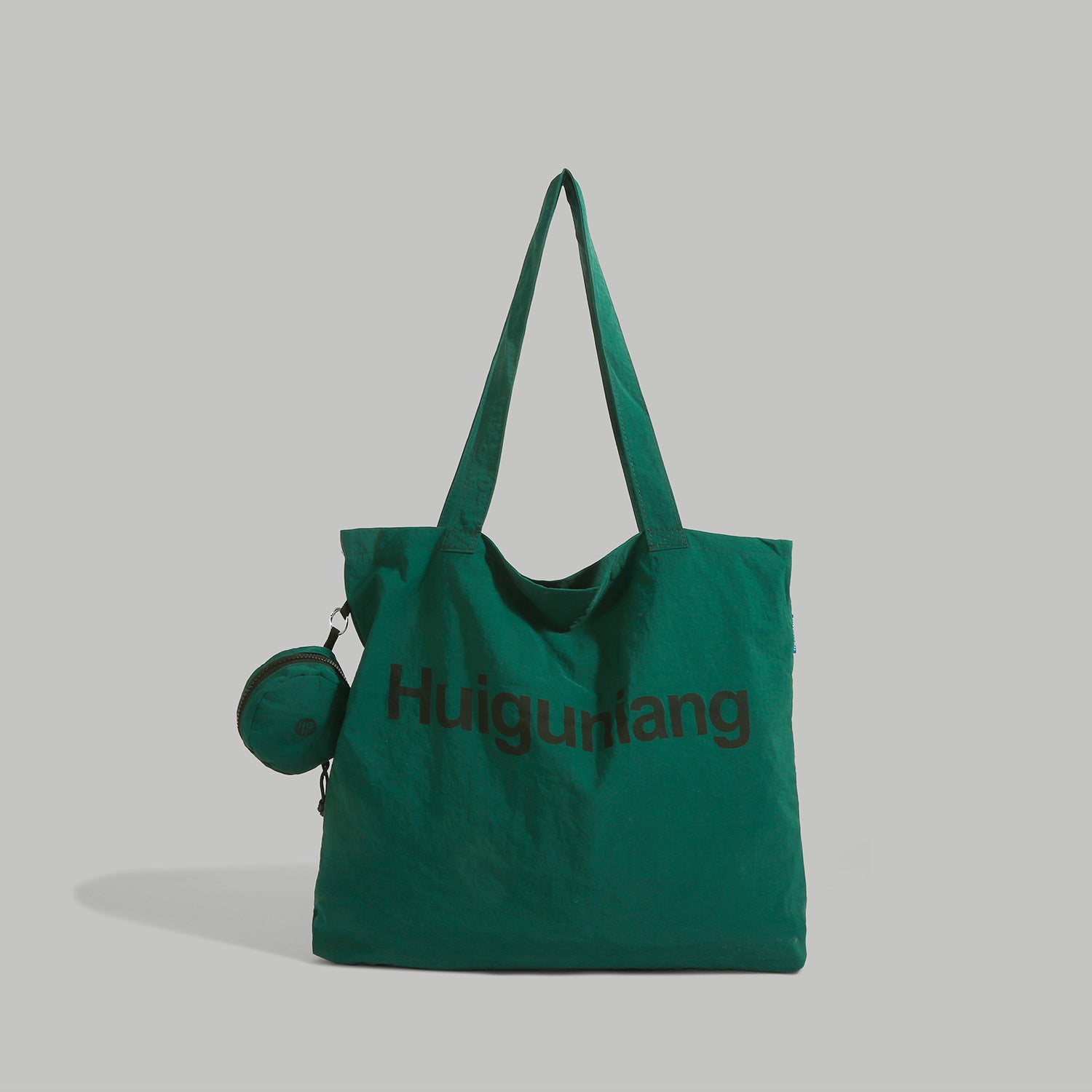 Giftwowo 1PC Korean Style Ins Large Capacity Women's Bag, Minimalist Letter Print, Versatile Lazy Chic Shoulder Tote for Shopping and Casual Use