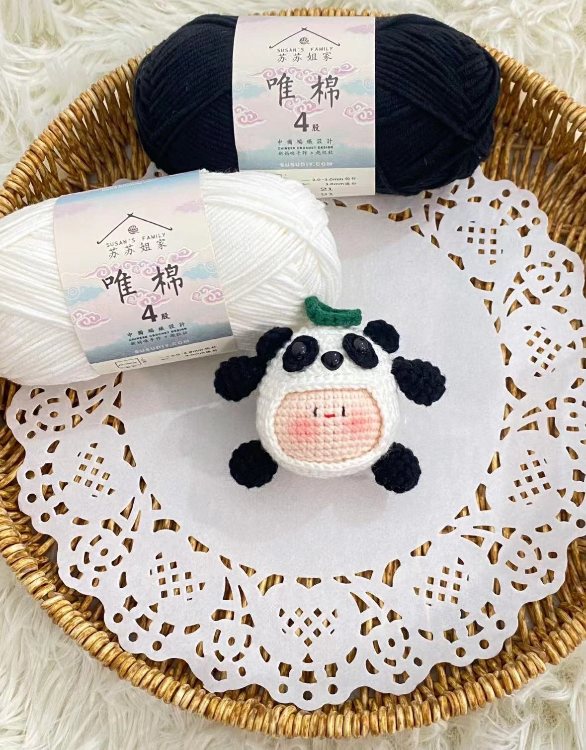 Giftwowo Pom-Pom Yarn Crochet, DIY Handmade Gift for Boyfriend and Girlfriend, Birthday and Qixi Festival, Unique Gift for Girls