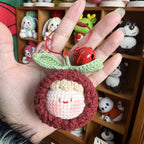 Giftwowo Pom-Pom Yarn Crochet, DIY Handmade Gift for Boyfriend and Girlfriend, Birthday and Qixi Festival, Unique Gift for Girls