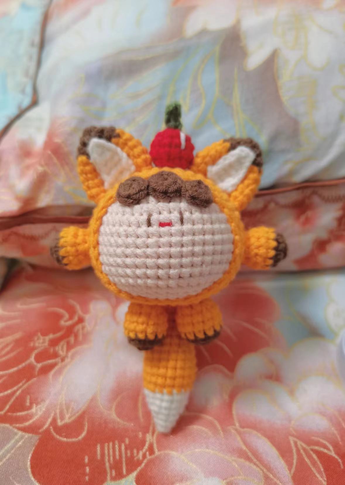 Giftwowo Pom-Pom Yarn Crochet, DIY Handmade Gift for Boyfriend and Girlfriend, Birthday and Qixi Festival, Unique Gift for Girls