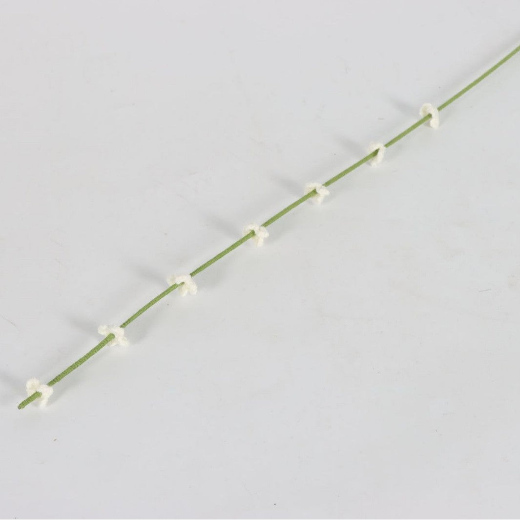 Giftwowo 1PC Handcrafted Yarn Flowers – Ready-to-Display Milium Faux Flowers, Crochet Floral Arrangement for Home Décor, Creative Gift