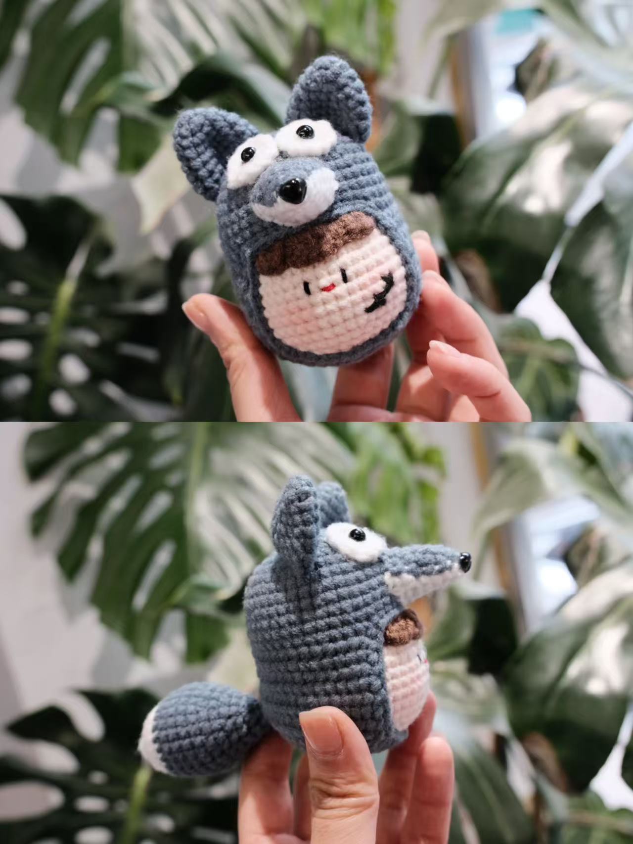 Giftwowo Pom-Pom Yarn Crochet, DIY Handmade Gift for Boyfriend and Girlfriend, Birthday and Qixi Festival, Unique Gift for Girls