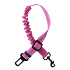 Giftwowo Pet Dog Car Seatbelt, Double-Sided Reflective Safety Leash, Explosion-Proof Car Strap for Medium & Large Dogs
