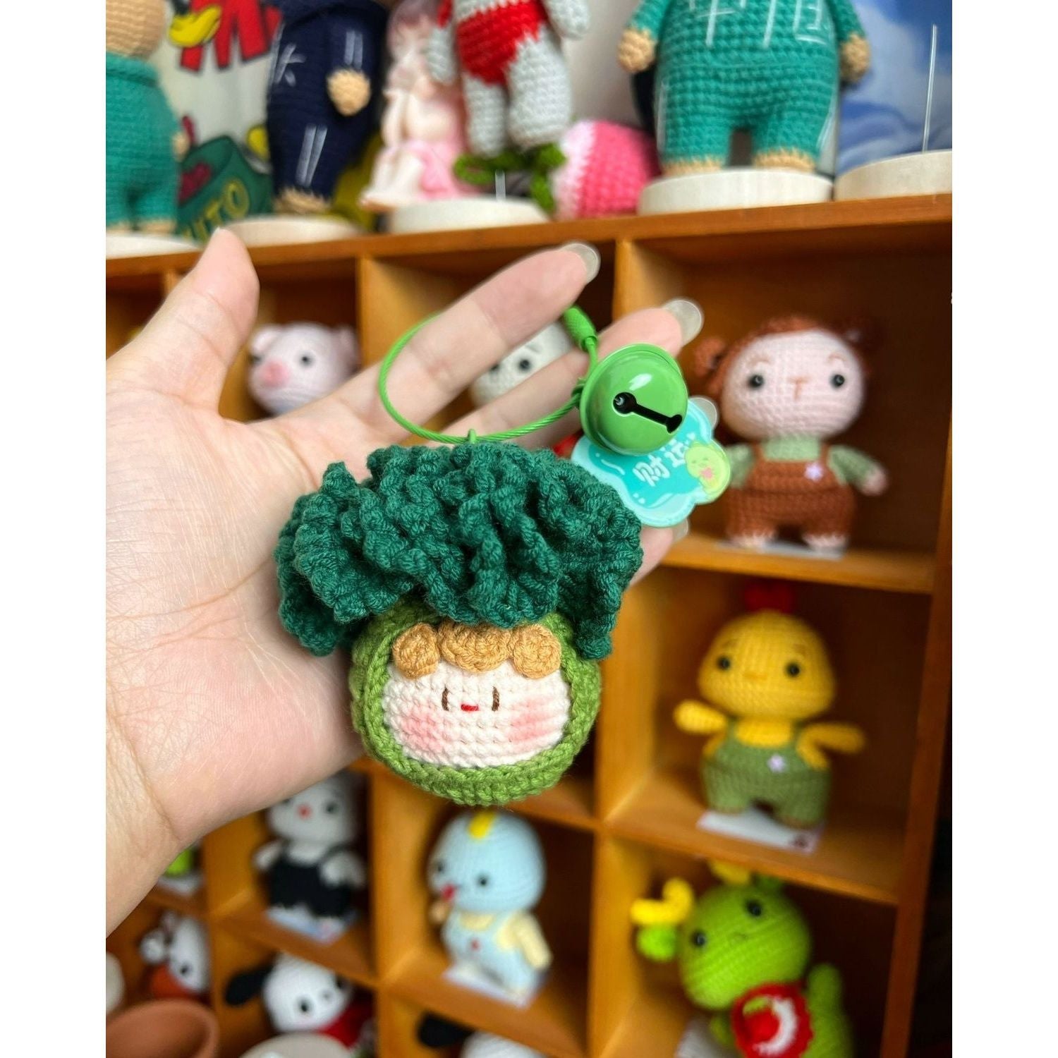 Giftwowo Pom-Pom Yarn Crochet, DIY Handmade Gift for Boyfriend and Girlfriend, Birthday and Qixi Festival, Unique Gift for Girls