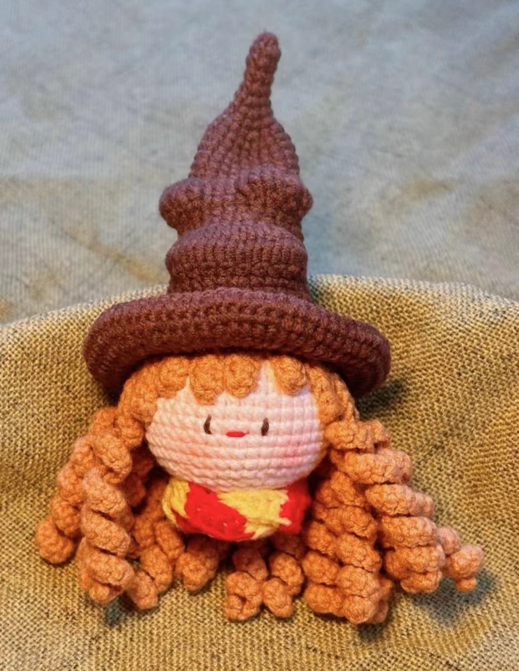 Giftwowo Pom-Pom Yarn Crochet, DIY Handmade Gift for Boyfriend and Girlfriend, Birthday and Qixi Festival, Unique Gift for Girls