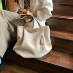 Giftwowo 1PC Casual Large Capacity Bag for Women – Fashionable Fall/Winter Shoulder Mummy Bag, Lightweight Travel Tote