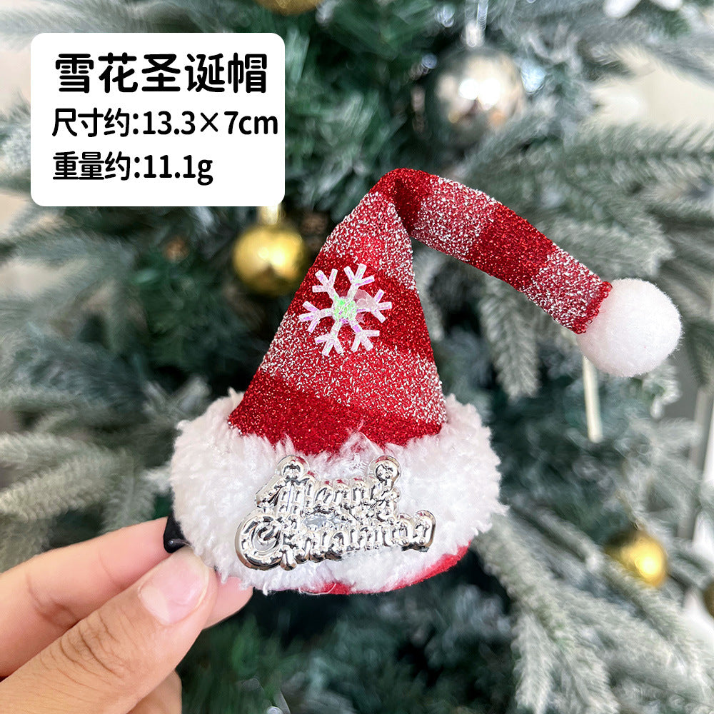Giftwowo 1PC Cute Christmas Reindeer Antler Hair Clip – Cartoon Faux Deer Antlers for Kids, Magical and Sweet Christmas Headpiece