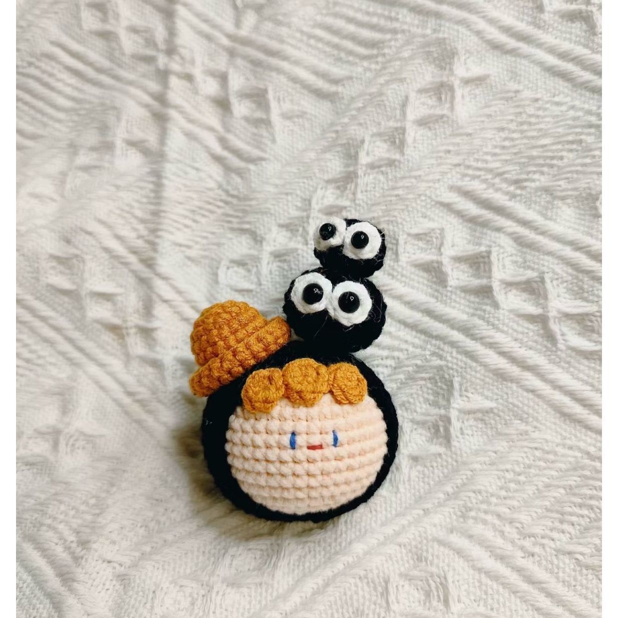 Giftwowo Pom-Pom Yarn Crochet, DIY Handmade Gift for Boyfriend and Girlfriend, Birthday and Qixi Festival, Unique Gift for Girls