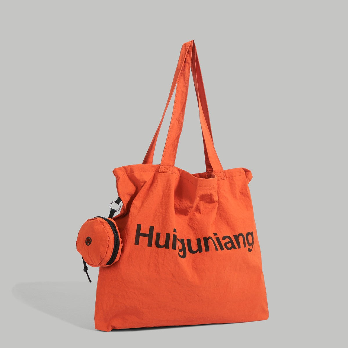 Giftwowo 1PC Korean Style Ins Large Capacity Women's Bag, Minimalist Letter Print, Versatile Lazy Chic Shoulder Tote for Shopping and Casual Use