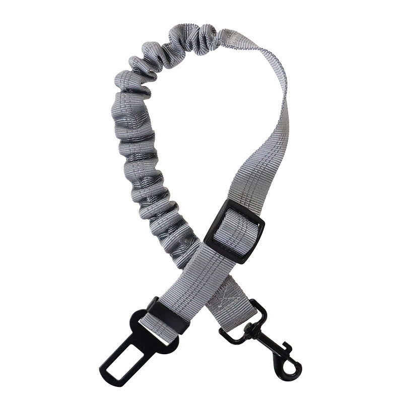 Giftwowo Pet Dog Car Seatbelt, Double-Sided Reflective Safety Leash, Explosion-Proof Car Strap for Medium & Large Dogs