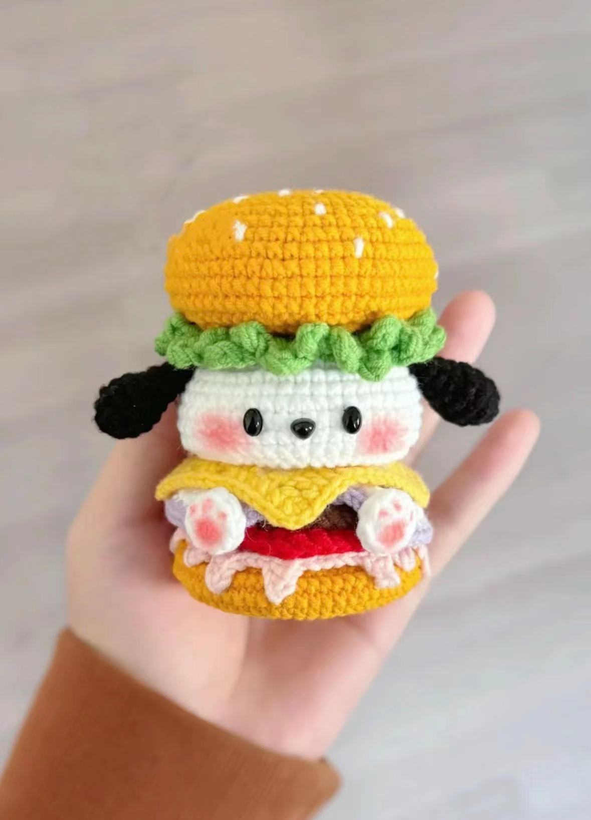 Giftwowo Pom-Pom Yarn Crochet, DIY Handmade Gift for Boyfriend and Girlfriend, Birthday and Qixi Festival, Unique Gift for Girls