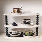 Giftwowo 1PC Ceramic Coffee Cups and Saucers Delicate Printing Afternoon Tea Drinkware Brekfast Cup Pastry Plate Gift