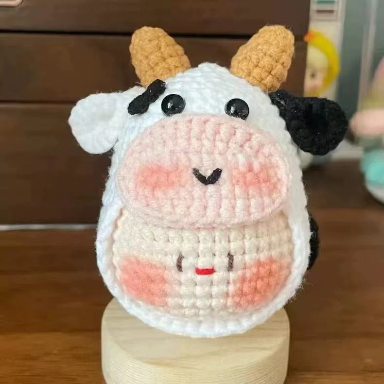 Giftwowo Pom-Pom Yarn Crochet, DIY Handmade Gift for Boyfriend and Girlfriend, Birthday and Qixi Festival, Unique Gift for Girls