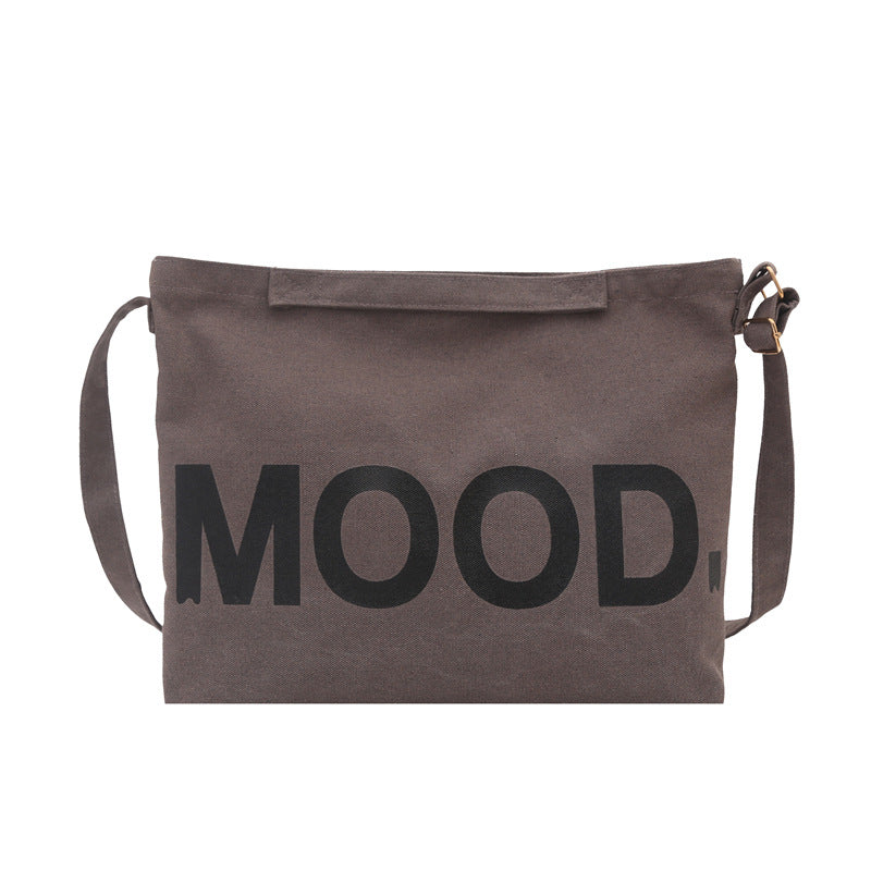 Giftwowo New Men’s Crossbody Bag, Large Capacity Canvas Bag, Stylish Korean Backpack for Women & Students