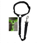 Giftwowo Car Pet Safety Leash – Elastic, Retractable Dog Leash with Reflective Straps for Dogs