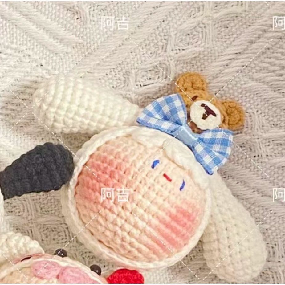 Giftwowo Pom-Pom Yarn Crochet, DIY Handmade Gift for Boyfriend and Girlfriend, Birthday and Qixi Festival, Unique Gift for Girls