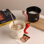 Giftwowo 1PC Creative Stereo Pepper Ceramic Coffee Cup Cartoon Fun Pepper Porcelain Teacap Gift Mug