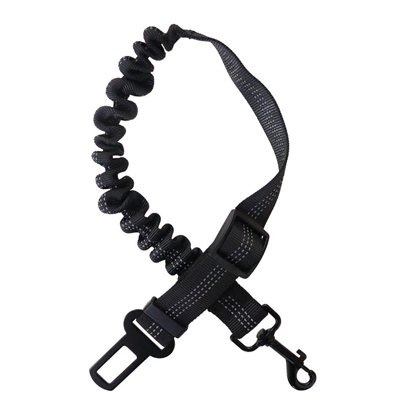 Giftwowo Pet Dog Car Seatbelt, Double-Sided Reflective Safety Leash, Explosion-Proof Car Strap for Medium & Large Dogs