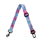 Giftwowo Pet Car Seatbelt, High Elastic Adjustable Retractable Safety Leash, Dog Harness Strap