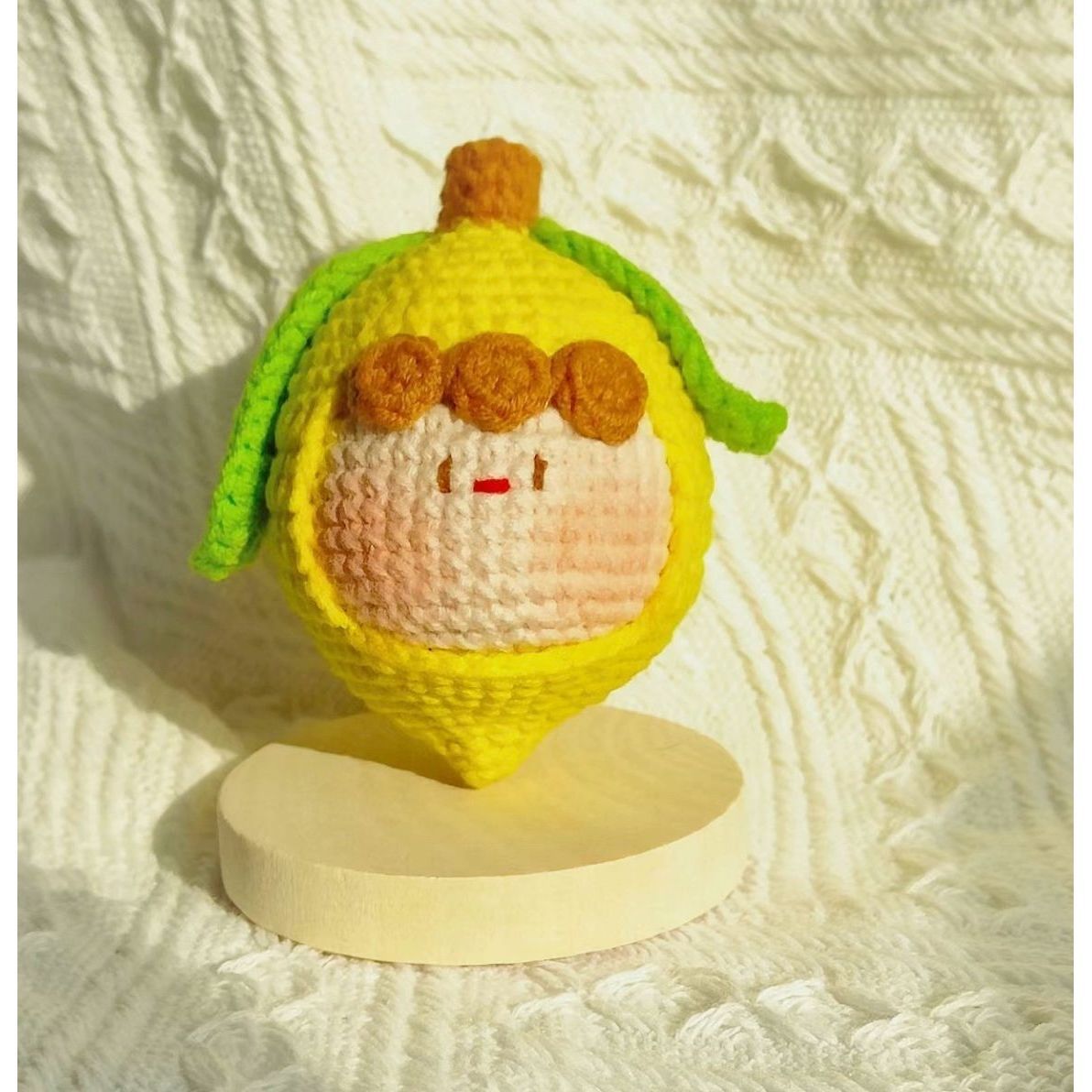 Giftwowo Pom-Pom Yarn Crochet, DIY Handmade Gift for Boyfriend and Girlfriend, Birthday and Qixi Festival, Unique Gift for Girls