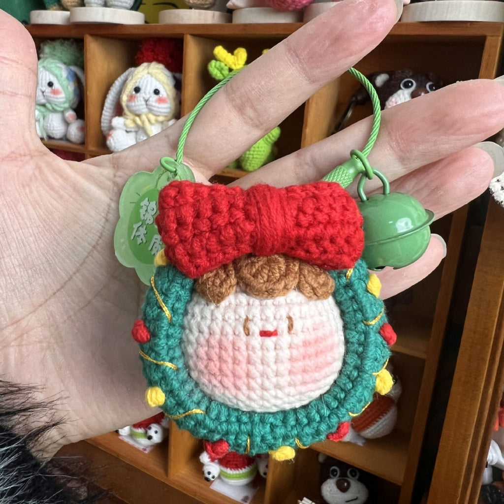 Giftwowo Pom-Pom Yarn Crochet, DIY Handmade Gift for Boyfriend and Girlfriend, Birthday and Qixi Festival, Unique Gift for Girls