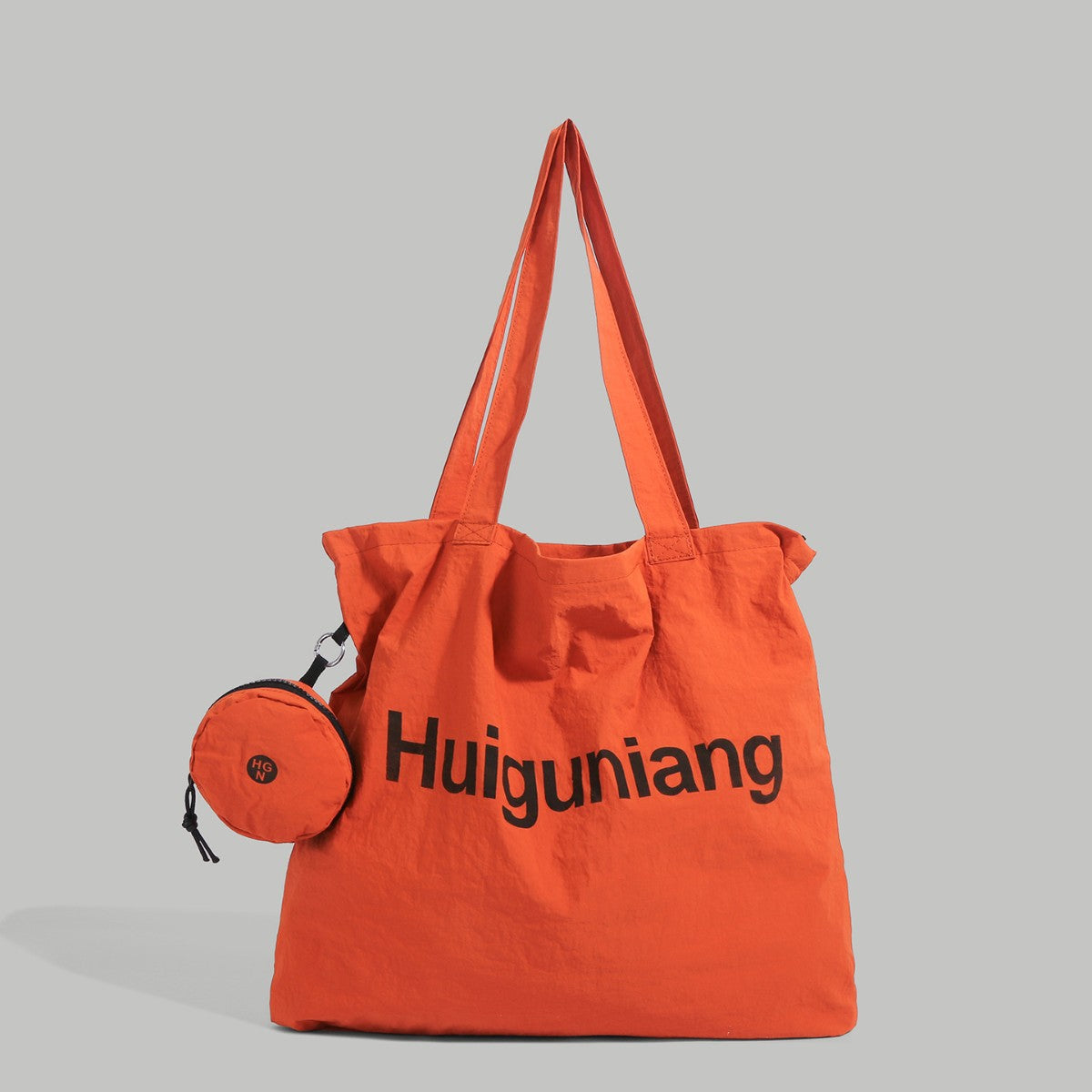 Giftwowo 1PC Korean Style Ins Large Capacity Women's Bag, Minimalist Letter Print, Versatile Lazy Chic Shoulder Tote for Shopping and Casual Use