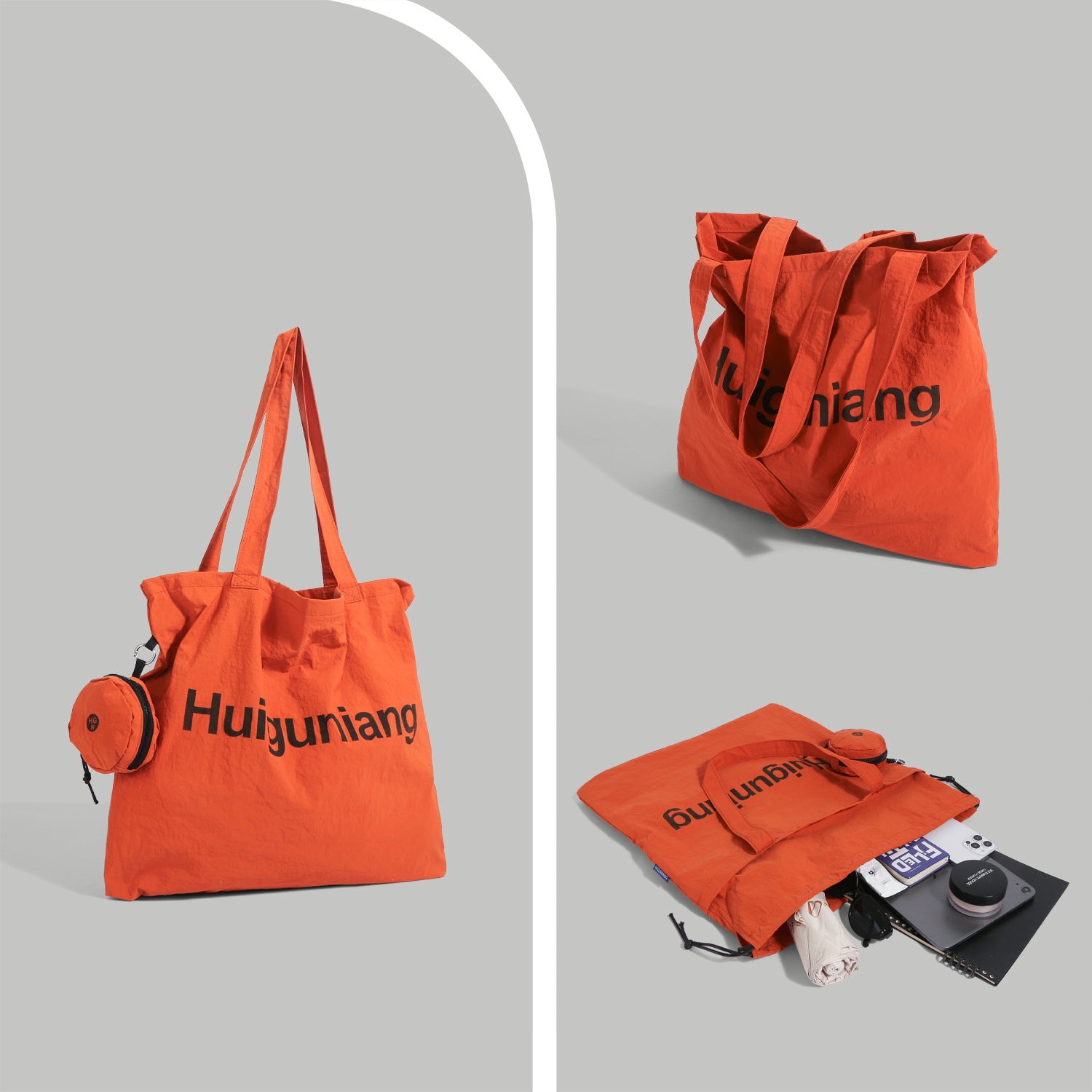 Giftwowo 1PC Korean Style Ins Large Capacity Women's Bag, Minimalist Letter Print, Versatile Lazy Chic Shoulder Tote for Shopping and Casual Use