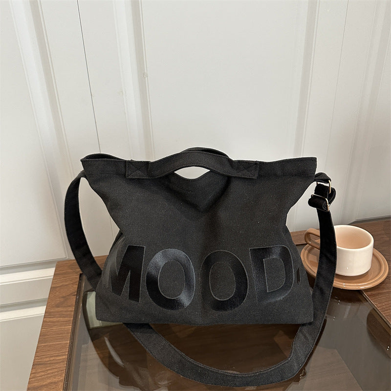 Giftwowo New Men’s Crossbody Bag, Large Capacity Canvas Bag, Stylish Korean Backpack for Women & Students