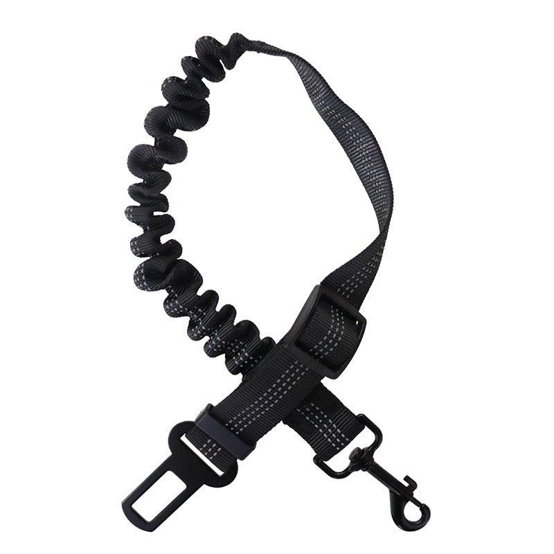 Giftwowo Pet Dog Car Seatbelt, Double-Sided Reflective Safety Leash, Explosion-Proof Car Strap for Medium & Large Dogs