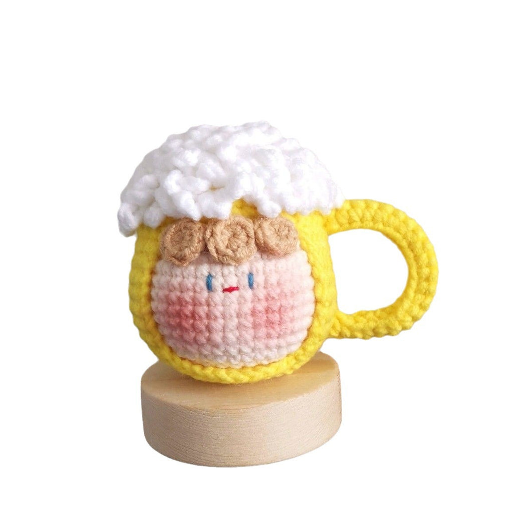 Giftwowo Handmade Yarn Crochet Pom-Pom Keychain, Bag Pendant, Creative Gift Series, Unique Handmade Accessories