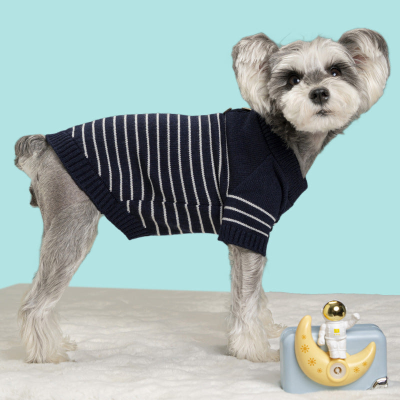 Giftwowo Pet Sweater Autumn Winter Style, Cat and Dog Clothes, Knitted Yarn Sweater for Cats and Dogs