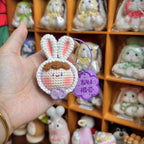 Giftwowo Pom-Pom Yarn Crochet, DIY Handmade Gift for Boyfriend and Girlfriend, Birthday and Qixi Festival, Unique Gift for Girls