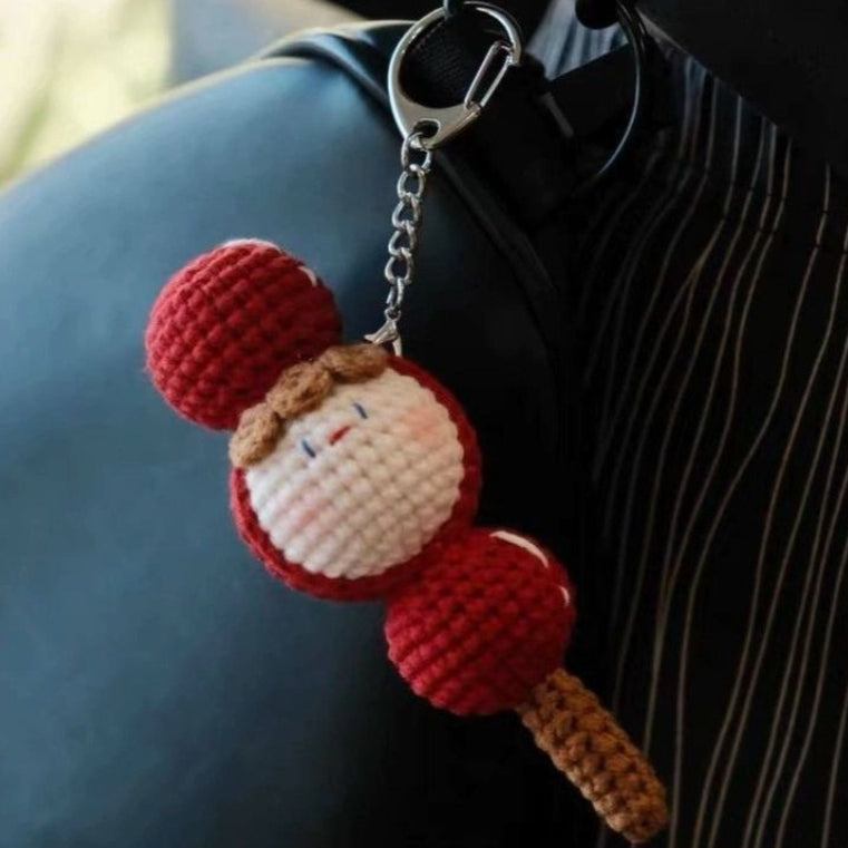 Giftwowo Pom-Pom Yarn Crochet, DIY Handmade Gift for Boyfriend and Girlfriend, Birthday and Qixi Festival, Unique Gift for Girls