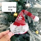 Giftwowo 1PC Cute Christmas Reindeer Antler Hair Clip – Cartoon Faux Deer Antlers for Kids, Magical and Sweet Christmas Headpiece