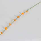 Giftwowo 1PC Handcrafted Yarn Flowers – Ready-to-Display Milium Faux Flowers, Crochet Floral Arrangement for Home Décor, Creative Gift