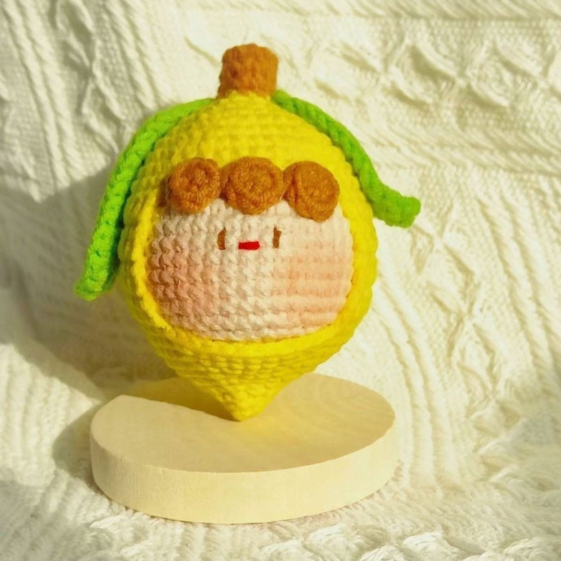 Giftwowo Pom-Pom Yarn Crochet, DIY Handmade Gift for Boyfriend and Girlfriend, Birthday and Qixi Festival, Unique Gift for Girls