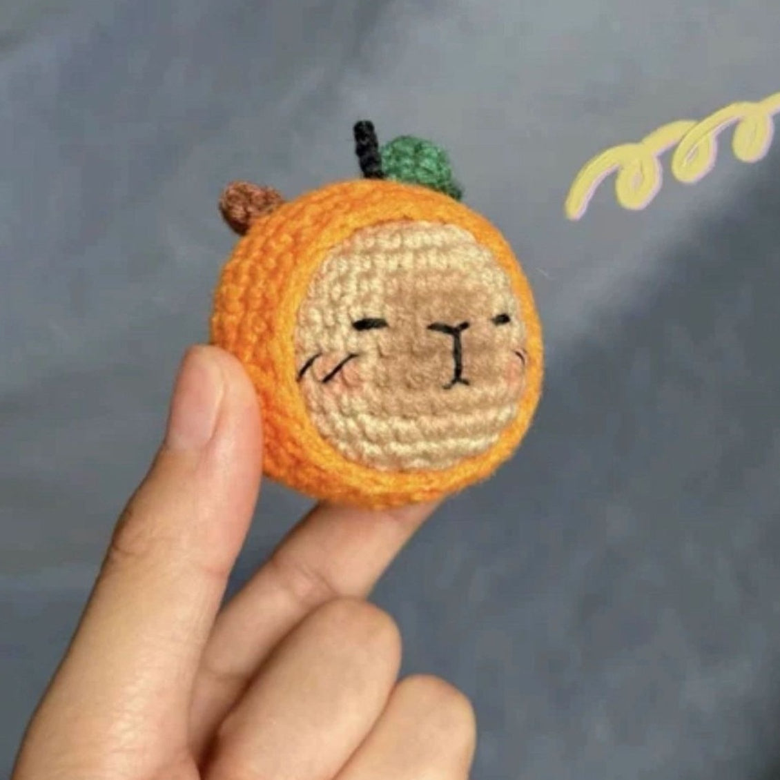 Giftwowo Pom-Pom Yarn Crochet, DIY Handmade Gift for Boyfriend and Girlfriend, Birthday and Qixi Festival, Unique Gift for Girls